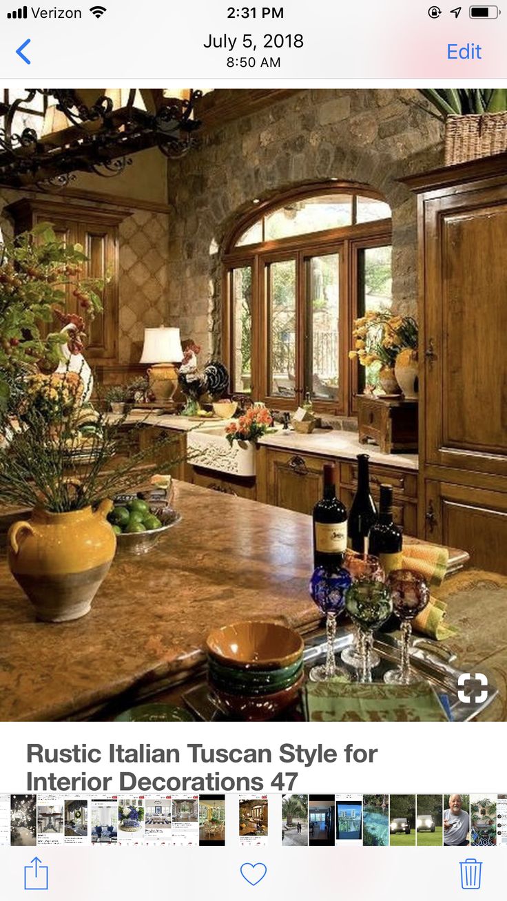 an image of a kitchen that is on the app for people to see it in their home