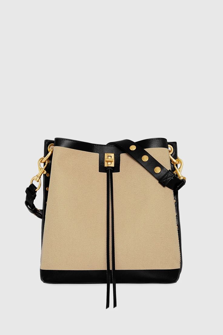 Darren Surplus Shoulder Bag – Rebecca Minkoff Divide And Conquer, Tan Purse, Leather Outerwear, Gown Pattern, Bag Sewing, Antique Brass Hardware, Beautiful Handbags, Large Shoulder Bags, Purse Patterns