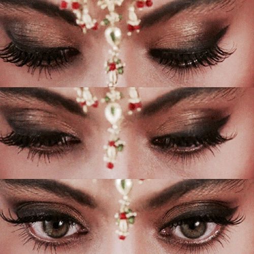 Kajol 90s Bollywood Makeup Looks, 90s Makeup Looks Indian, Kajol Eye Makeup, Bollywood Eyeliner, Kritika Core, Kajol Makeup, 90s Bollywood Makeup, Pretty Zinta, Stunning Eye Makeup