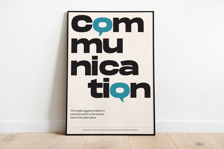 a black and white poster with the words com munica fiction on it's side