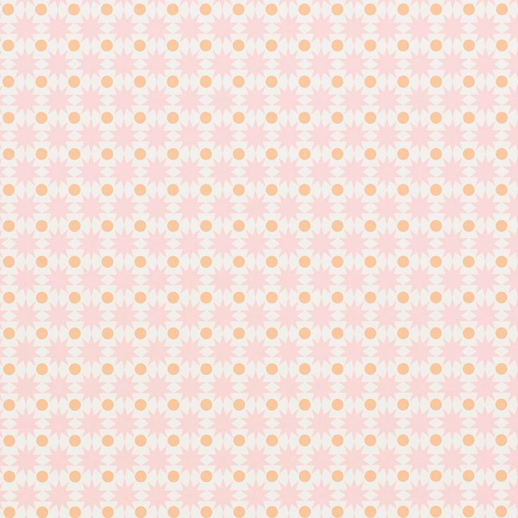 a pink and beige background with circles