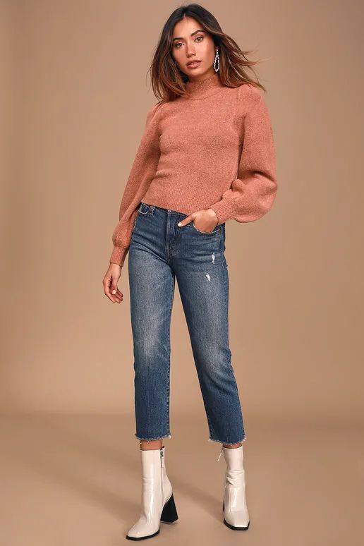 Sweaters for Women | Sweaters, Cardigans, & Turtlenecks | Lulus Sweaters For Women Knit, Trendy Cardigans, Rusty Rose, Cutout Sweater, Oversized Turtleneck Sweater, Puff Sleeve Sweater, Rose Sweater, Cropped Cardigan Sweater, Knit Sweaters