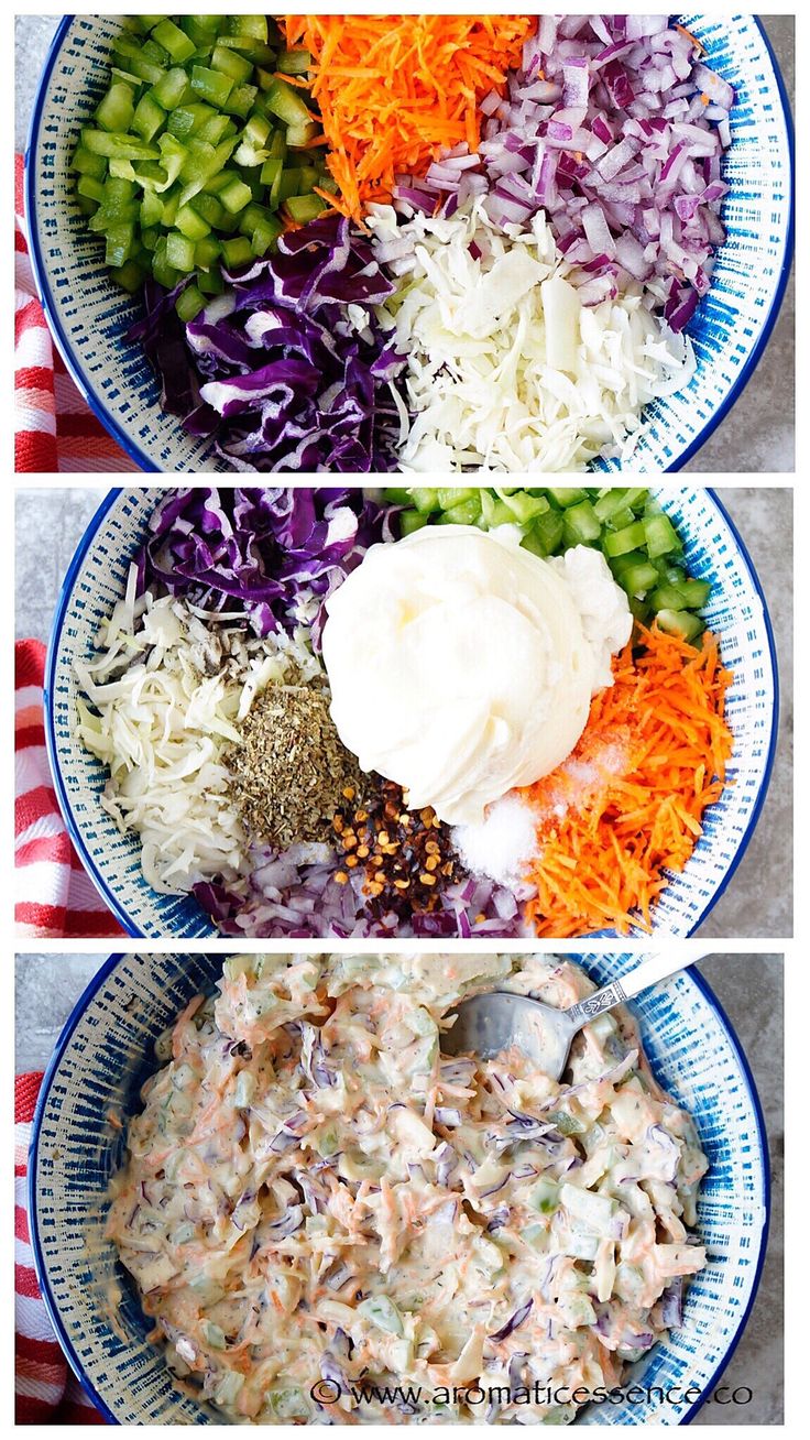 two plates filled with different types of food on top of each other and the same bowl