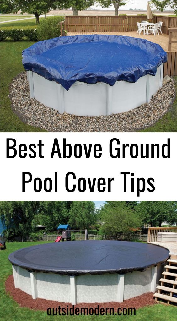 the best above ground pool cover tips