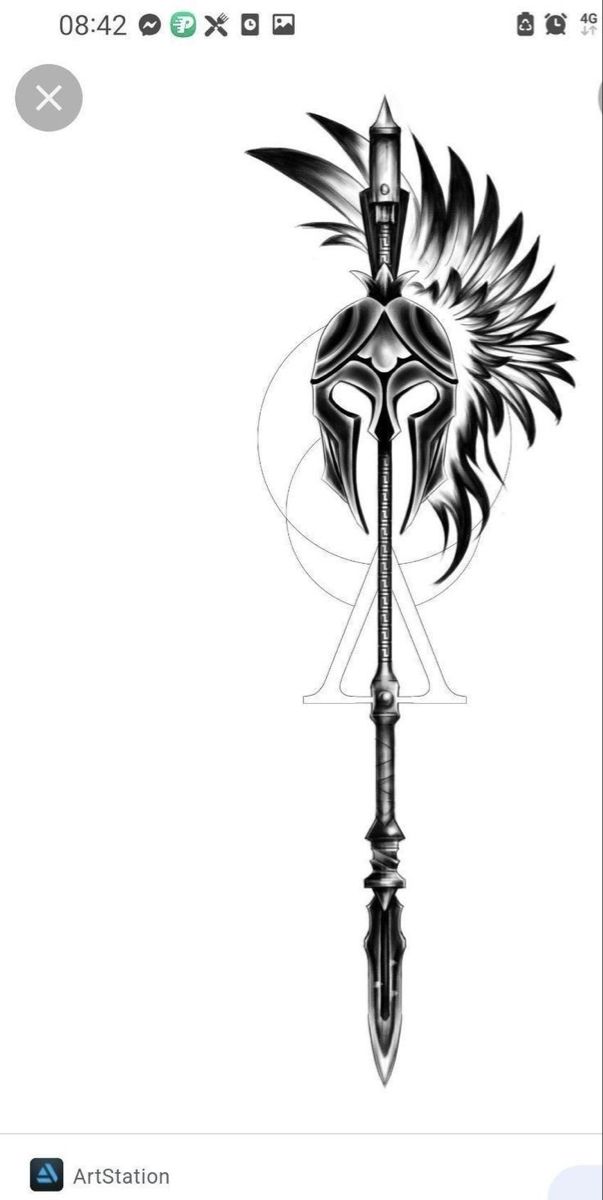 Swords Tattoo Designs, Saggatirus Tattoo, Warrior Tattoos Men, Viking Neck Tattoo, Abstract Tattoo Men, Unique Half Sleeve Tattoos Men, Indian Warrior Tattoo, Spartan Tattoo Design, Tattoos Warrior