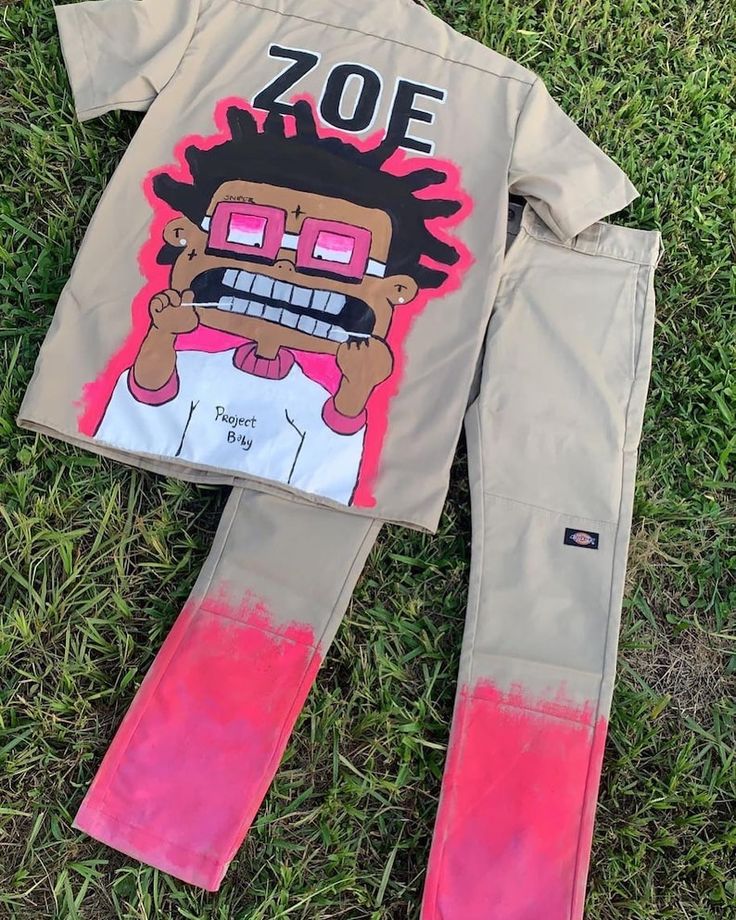 Custom Painted Dickies - Etsy UK Custom Dickie Outfits, Dickies Outfits Men, Dickies Outfit, Khakis Outfit, 16th Birthday Outfit, Hype Clothing, Birthday Fits, Best Friend Outfits, Mens Trendy Outfits