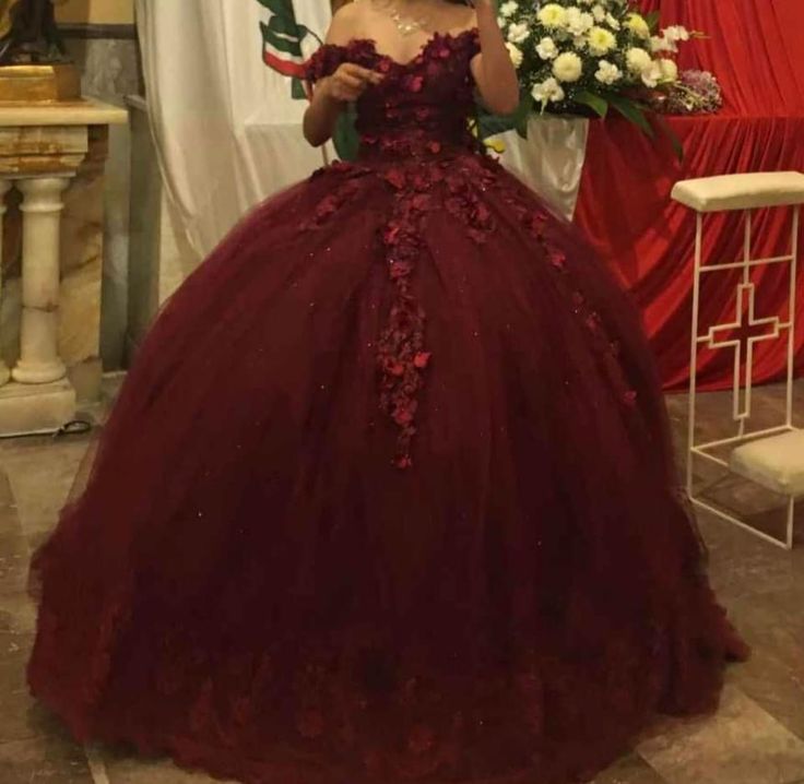 Maroon Sweet 16 Dresses, Wine Red 15 Dresses Quinceanera, Dark Burgundy Quinceanera Dresses, Marron Quince Dress, Maroon Quinceanera Dresses, Red 15 Dresses Quinceanera, Burgundy Quince Dresses, Dark Red Quinceanera Dresses, Prom Dresses Dark Red