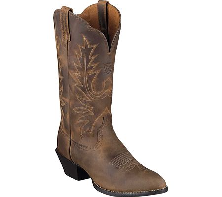 Ariat-Heritage Western R Toe Boot Cowgirl Boots Wedding, Ariat Cowboy Boots, Country Shoes, Brown Cowboy Boots, Boots Store, Wedding Boots, Ariat Boots, Western Boots Women, Cowboy Boots Women