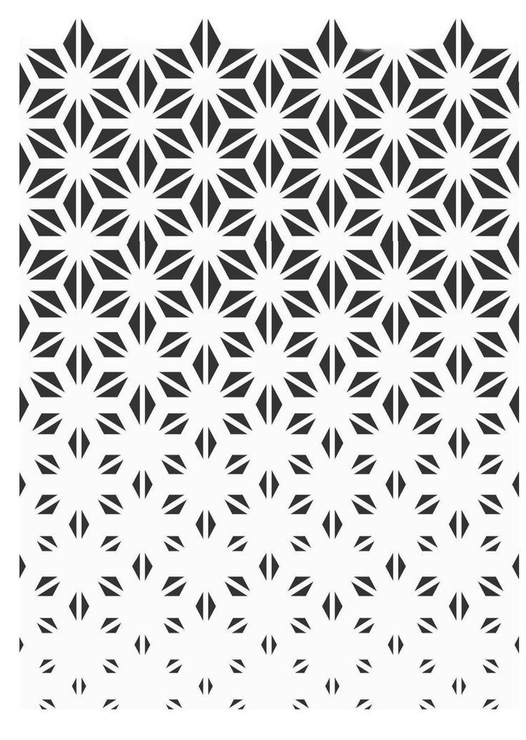 an abstract geometric pattern with black and white colors on a white background, suitable for wallpaper or paper