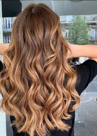 Caramel Balayage On Auburn Hair, Carmel Brown Hair, Balyage Long Hair, Blonde Shades, Rambut Brunette, Summer Blonde, Honey Brown Hair, Balayage Hair Dark, Caramel Hair