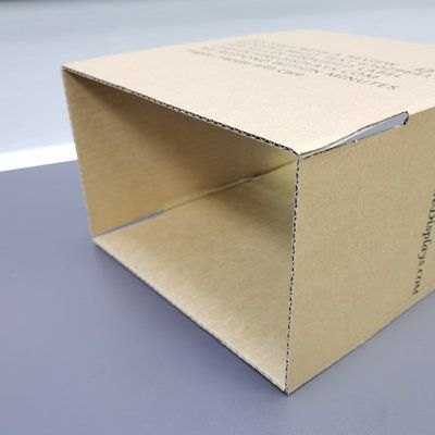 an open box sitting on top of a table