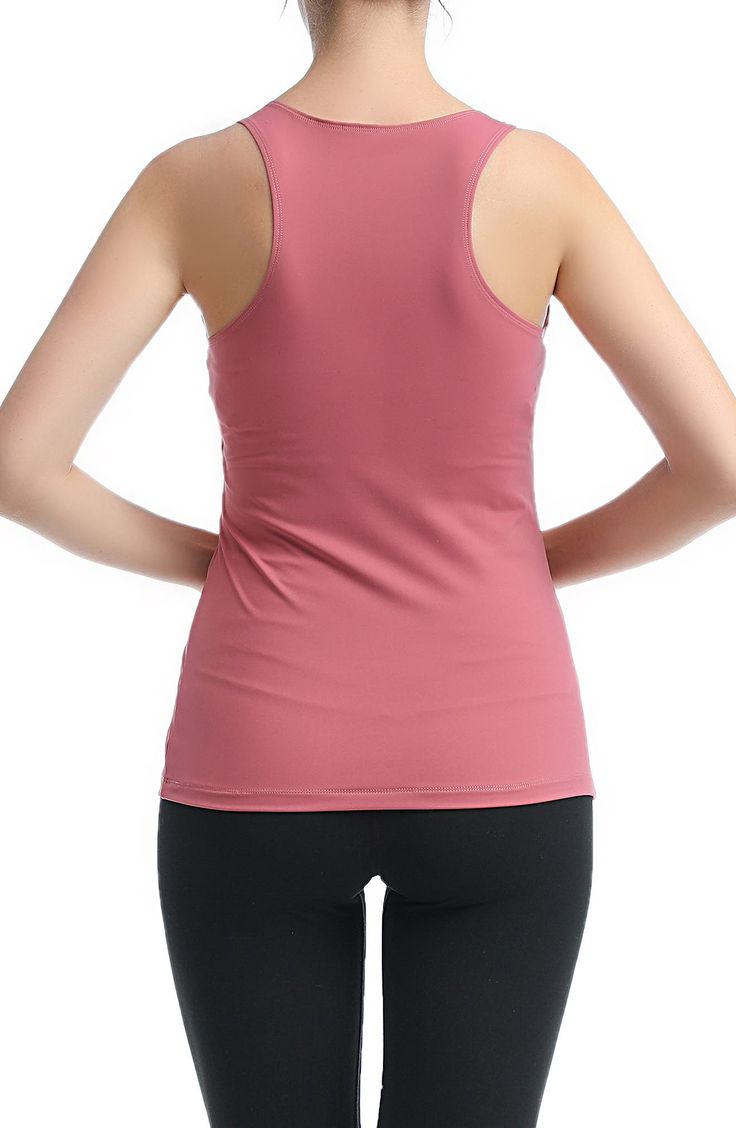 Gathered sides flatter your growing baby bump in a versatile tank designed with snaps at the shoulders that allow for easy, discreet nursing once baby arrives. 25" length V-neck Sleeveless 88% nylon, 12% spandex Machine wash, tumble dry Imported Sleeveless Workout Tops With Built-in Cups, Stretch Sleeveless Activewear With Built-in Cups, Pink Sleeveless Tank Top With Built-in Bra, Pink Scoop Neck Yoga Tank Top, Pink Scoop Neck Tank Top For Yoga, Pink Sleeveless Activewear With Built-in Bra, Sleeveless Activewear With Built-in Cups For Gym, Bump Friendly Sleeveless Tank Top, Pink Racerback Yoga Top