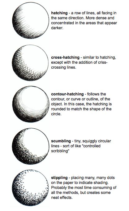 an info sheet with different types of balls