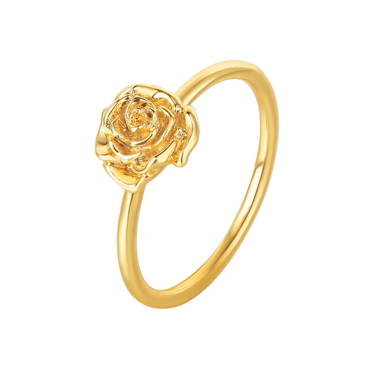 PRICES MAY VARY. June Birth Flower Gold Rings: Rose exemplifies elegance and classic beauty,the rose stackable rings is US 8# (Diammeter 18.2mm), the ring is exquisite in appearance and lightweight so you can easily wear it in your daily life while adding elegance to your look. Stacking Rings for Women: the gold band rings is made of 14K gold plated over high quality brass to ensures a long lasting high glossy, nickel free, lead free, and hypoallergenic that provides for your health and safety P June Birth Flower, Lotus Flower Ring, Lily Ring, Floral Minimalist, Finger Jewelry, Stackable Jewelry, Gold Band Ring, Birthday Jewelry Gift, Cute Rings