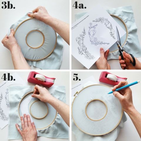 instructions to make a paper plate wreath