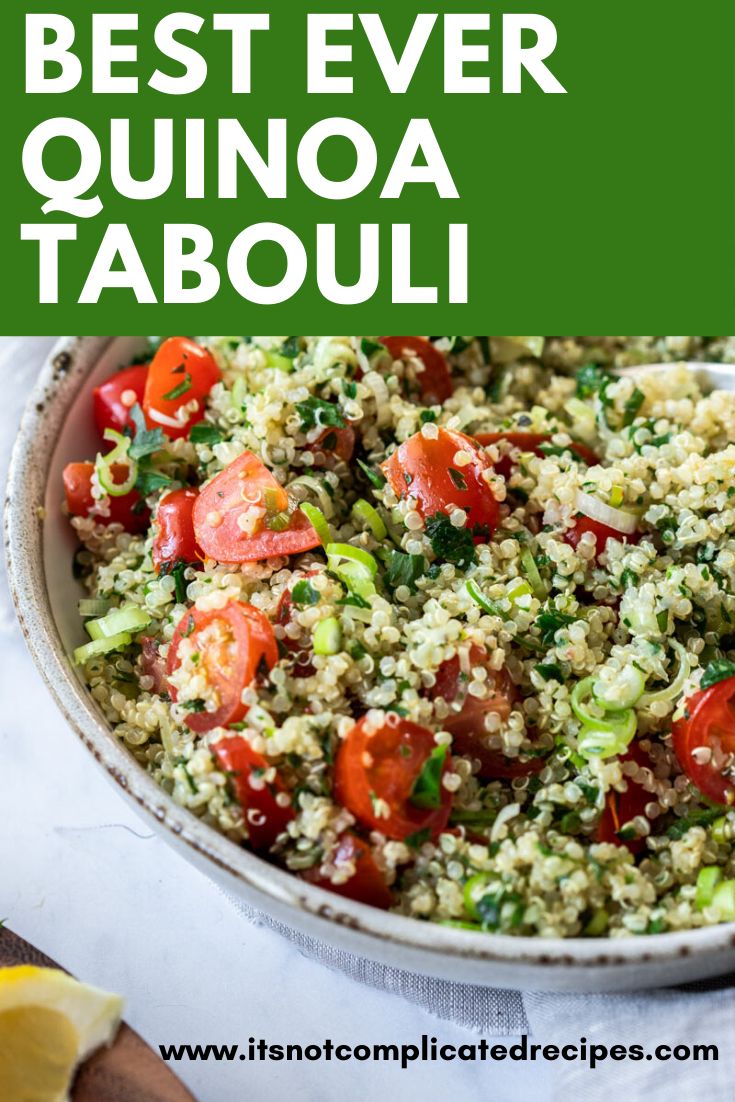 the best ever quinoa taboui recipe in a bowl