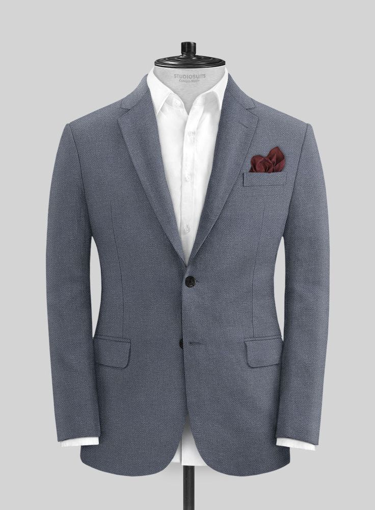 Amplify the workplace rotations with our Italian Prato Gray Dobby Linen Suit. In addition, evolve the sensible masterpiece with pure linen fabric, which gives a porous, supple and gratifying softness over the solid gray finish. Further, the expertise in tailoring draws a sublime distinction with a snug fit and draped outlines, opting for modern formality. And lastly, the classic gray finish with the perfectly proportioned suit is an exquisite choice for summer situations. 
 
 Look Includes  Ital Grey Tweed Suit, Herringbone Tweed Jacket, White Linen Suit, Green Velvet Jacket, Peaky Blinders Suit, Royal Blue Suit, Classic Gray, Blue Chinos, Herringbone Tweed