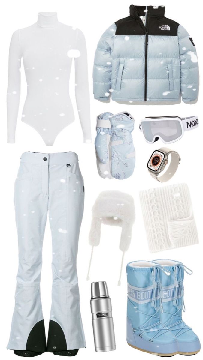 Ski Day Outfit, Cute Ski Clothes, Aesthetic Skiing Outfits, Skiing Fits Aesthetic, Ski Outfits For Women Aesthetic, Ski Winter Outfits, Ski Clothes For Women Outfit Ideas, Skiing Fashion Outfits, Aesthetic Ski Outfit