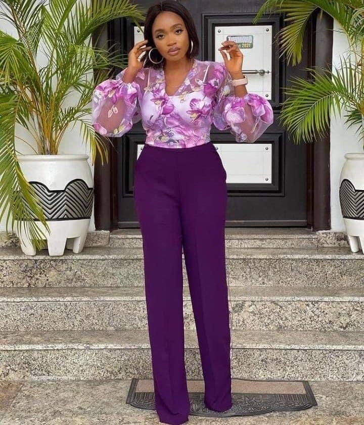 Latest Formal Dresses For Ladies, 2pcs Trouser And Top, Cooperate Outfits For Women, Trouser And Top For Ladies, Stylish Business Outfits, Dresses For Ladies, 2piece Outfits, Corporate Dress, Best African Dresses