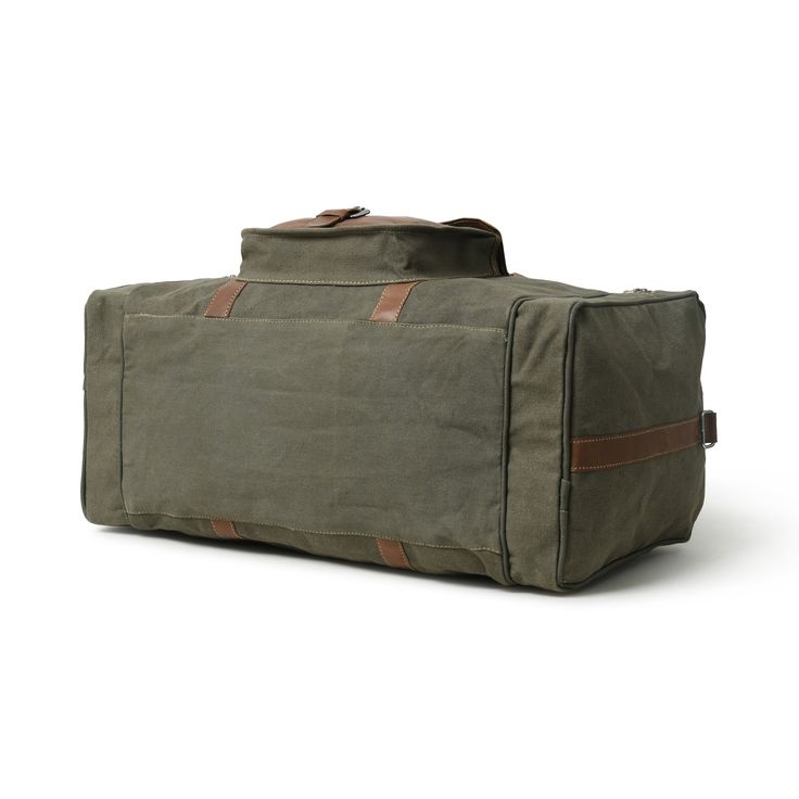 Trustpilot﻿ Our Arnold canvas duffle bag is specially made for your weekend trips where you need a bag to carry your travel essentials in a comfortable and stylish manner. This bag is Handcrafted with the finest quality Canvas and full grain leather, robust stitching, nickel hardware, and high-quality zippers to ensure perfection and durability. The tough brown leather handles and shoulder strap allows you to carry it very comfortably. A stylish duffel bag that is lightweight and heavy-duty to e Canvas Weekender Bag With Waxed Finish For Overnight Trips, Cotton Duffle Bag With Large Capacity For Overnight Trips, Cotton Weekender Bag For Overnight Trips, Leather Weekender Bag With Canvas Lining, Rectangular Leather Weekender Bag With Canvas Lining, Rectangular Leather Duffle Bag With Canvas Lining, Functional Cotton Travel Bag For Overnight Trips, Rectangular Weekender Bag With Leather Trim For Overnight Trips, Rectangular Waxed Canvas Duffle Bag