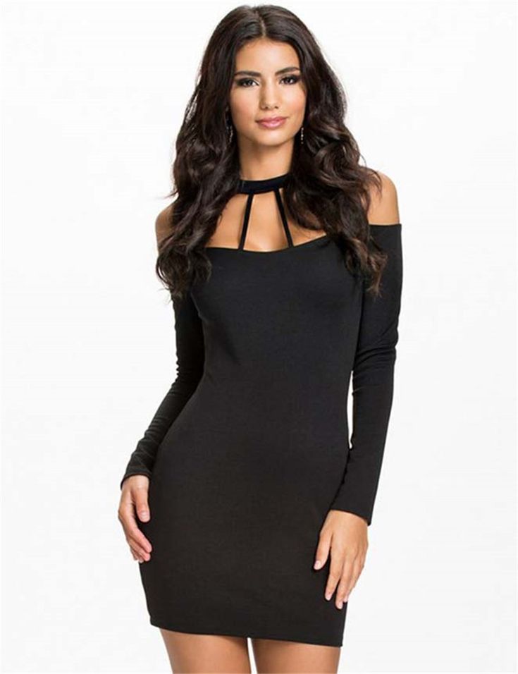 full sleeve above knee length black sexy dress Knee-length Bandage Mini Dress For Night Out, Stretch Bandage Mini Dress For Date Night, Long Sleeve Bandage Mini Dress For Date Night, Stretch Bandage Midi Dress, Stretch Bandage Mini Dress, Knee-length Night Out Bodycon Bandage Dress, Long Sleeve Bandage Mini Dress With Stretch, Long Sleeve Stretch Bandage Mini Dress, Stretch Bandage Midi Dress For Date Night