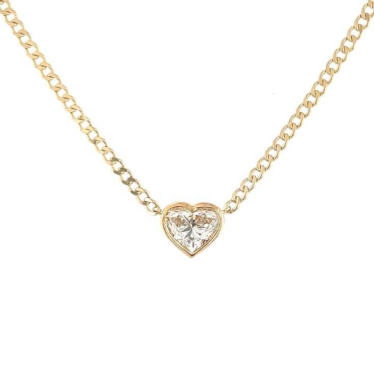 14K Gold Floating Bezel Heart Shaped Diamond Necklace Cheap Elegant Heart Cut Necklaces, Luxury Heart-shaped Diamond Necklace, Luxury Bezel Set Diamond Necklace For Wedding, Luxury Heart-shaped Necklaces, Luxury Heart-shaped Necklace For Her, Affordable Elegant Heart Cut Necklace, Gold Heart Necklace Zales, Luxury Dainty Heart Cut Necklace, Luxury Necklace With Detachable Heart Pendant