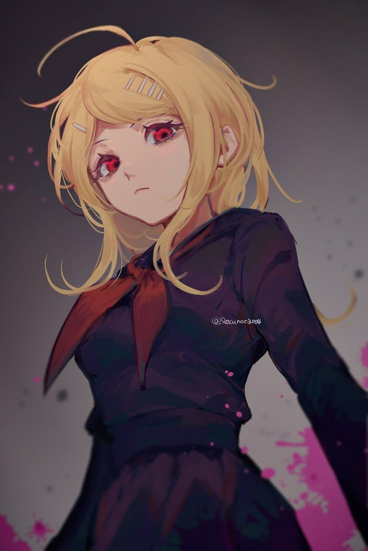 Kaede Akamatsu Fanart, Pregame Kaede, Danganronpa Pregame, Kaede And Shuichi, Kaede Shuichi, Pregame Danganronpa, Acubi Aesthetic, Kuromi Wallpaper, Kaede Akamatsu