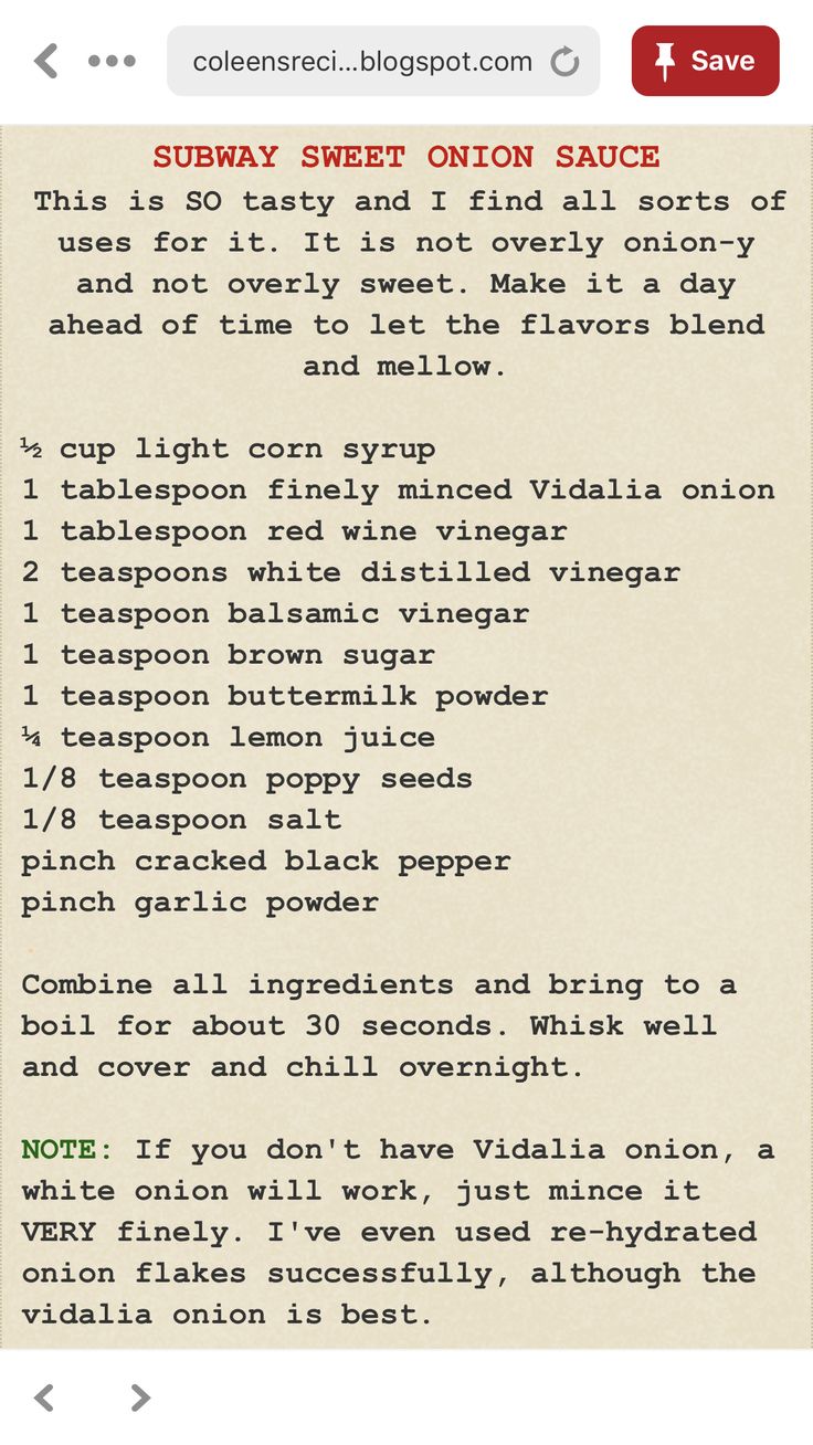 a screen shot of an old style recipe