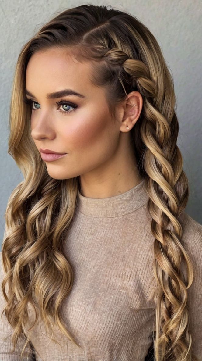 formal hairstyles to do with box braids Updos For Formal, Formal Hairstyle, Lasting Curls, Sophisticated Hairstyles, Long Lasting Curls, Box Braid, Thicker Hair, Braided Bun, Textured Waves