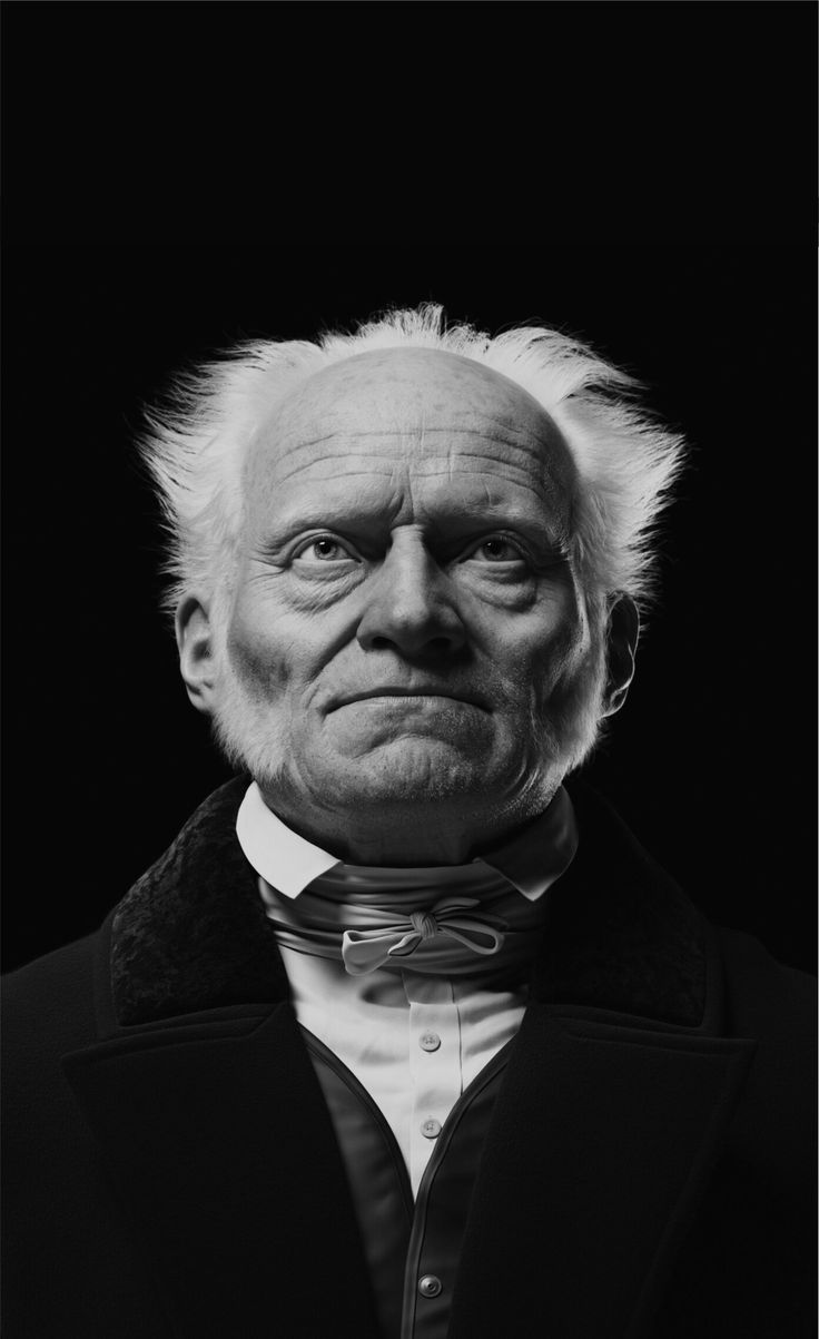 an old man with white hair wearing a suit and bow tie, looking at the camera