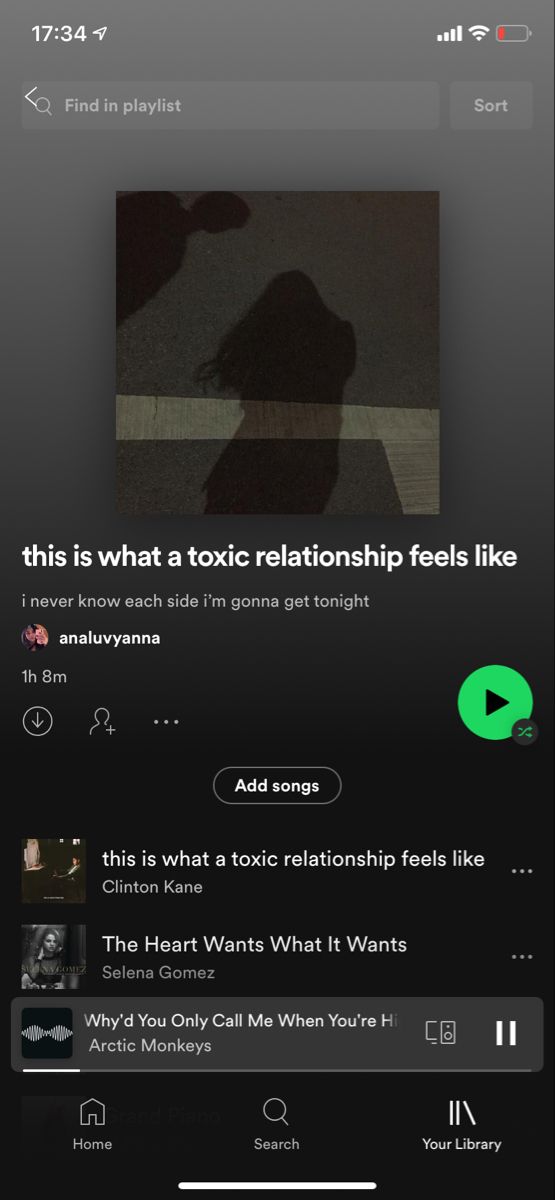 an iphone screen with the text'this is what a topic relationship feels like '