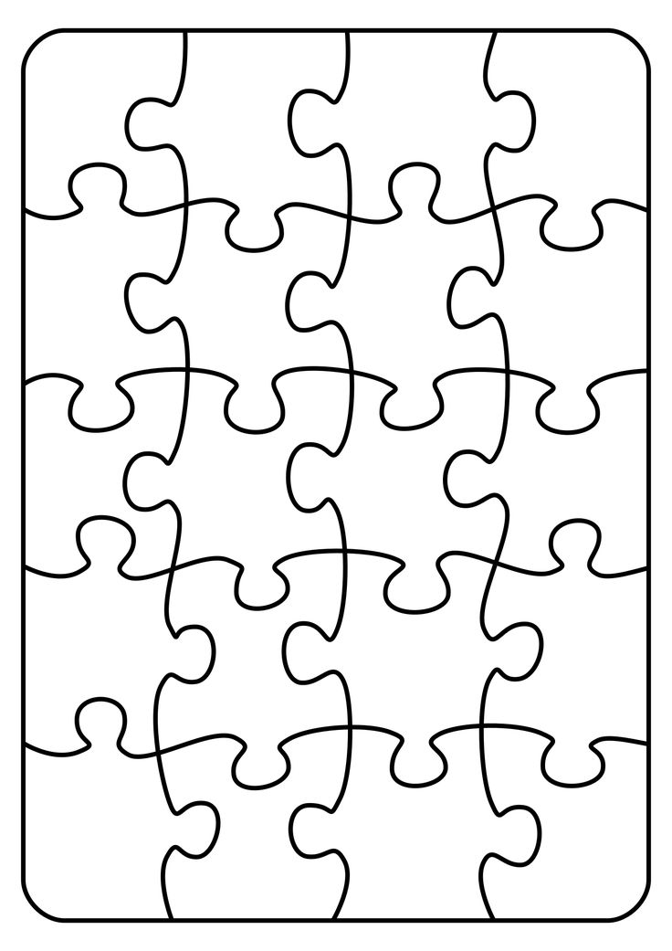 a puzzle piece that is missing the missing pieces to make it look like they are missing