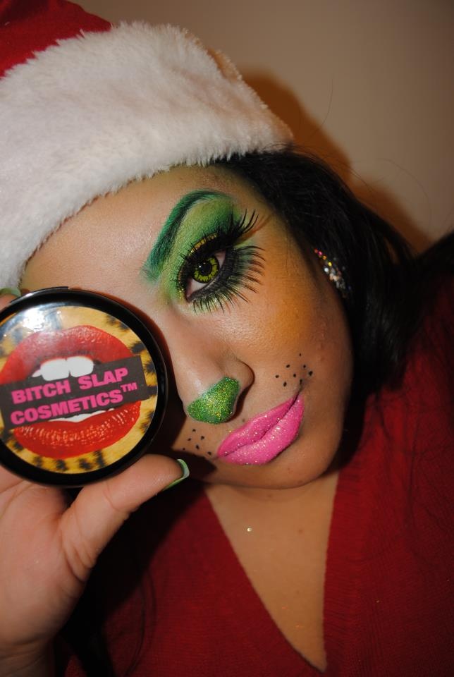 Grinch Makeup Looks Easy, Simple Grinch Makeup, Easy Grinch Makeup, Cute Grinch Makeup, Grinch Makeup, Perfect Makeup Look, Grinch Ideas, Grinch Costumes, Makeup Artistic