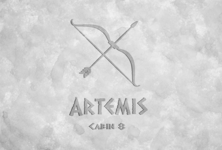 the logo for an upcoming game called arteemis, which is on display in front of