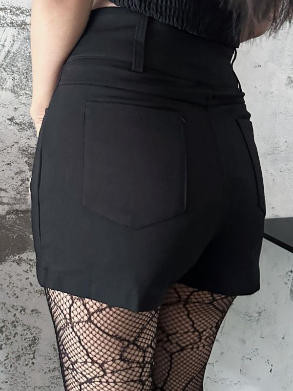 This price is for a pair of shorts only, others are not included.   	 		 			Size 			S 			M 			L 			XL 		 		 			Hips 			84 			88 			92 			96 		 		 			Waist 			64 			68 			72 			76 		 		 			Full Length 			33 			33 			34 			- Black High Waisted Shorts, High Waist Shorts, Black High Waist, High Waisted Shorts, Full Length, High Waist, High Waisted, Black