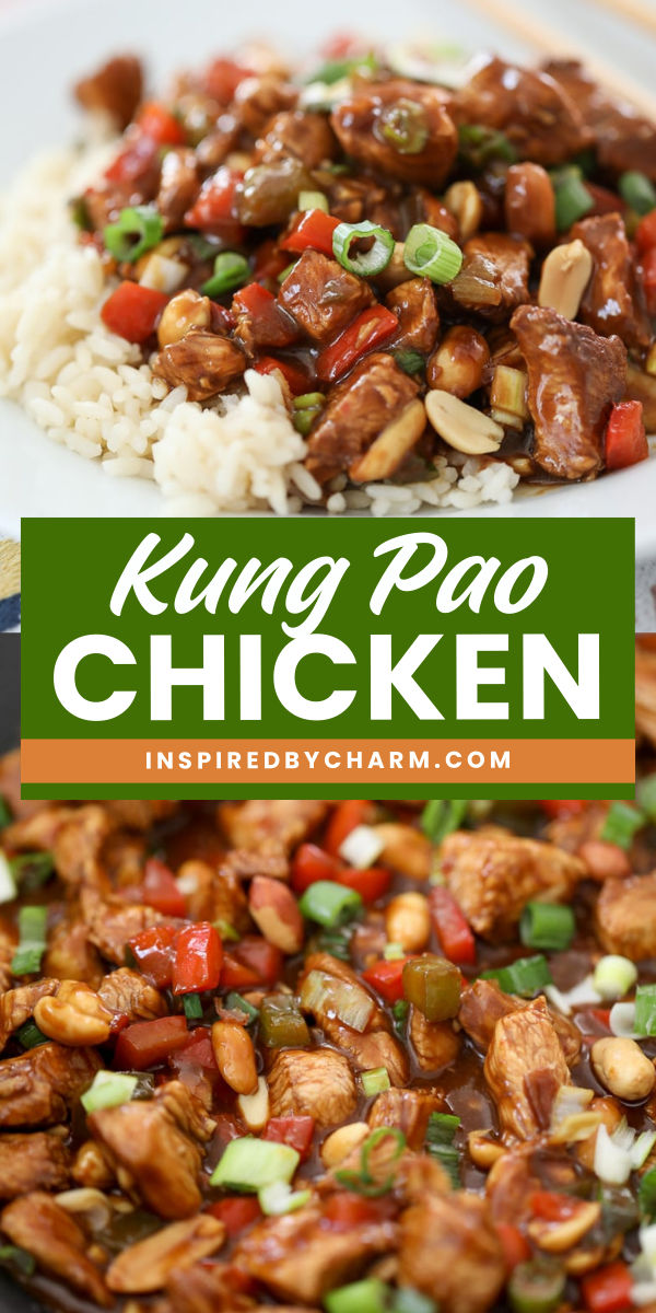 Try The BEST Kung Pao Chicken for a perfect balance of sweet, savory, and tangy flavors! This easy homemade Kung Pao Chicken Recipe is quick to make, loaded with tender chicken, peanuts, and a flavorful sauce. Pin this must-try for weeknight dinners! Kung Pao Sauce, Crispy Sesame Chicken, Kung Pao Chicken Recipe, Pork Stir Fry, Water Chestnut, Chinese Recipe, Chinese Takeout, Asian Kitchen, Chicken Easy