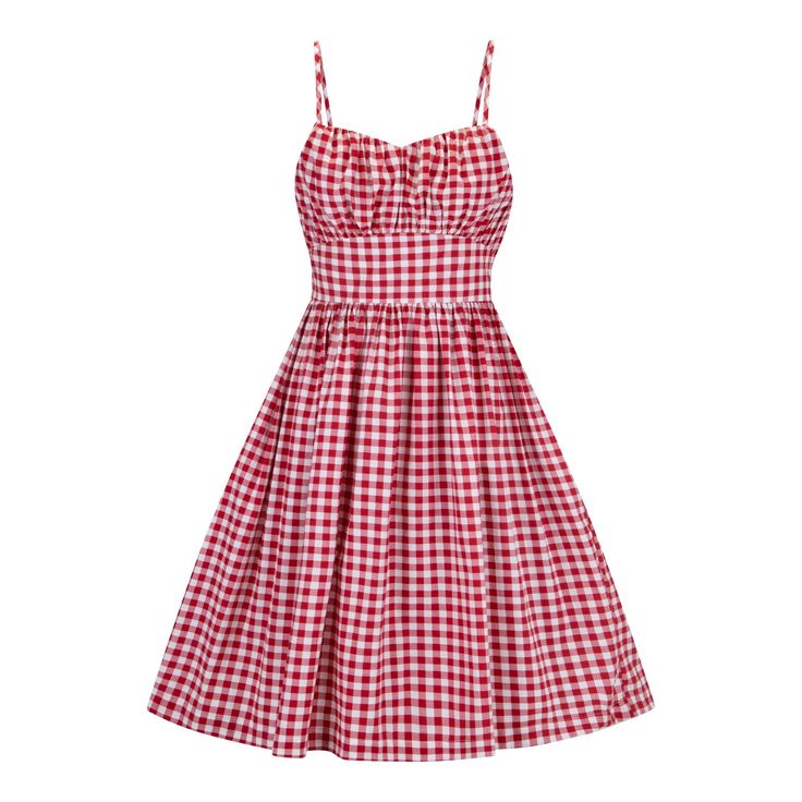 "Midi Dress Red Gingham Dress Checker Dress Plaid Women Summer Dress Vintage Dress Retro Dress Rockabilly Dress 50s Pinup Dress Swing Dress ✂ This item is made to order. If you would like to have it in a different color or print, just choose from any of our available fabrics in our shop. ✂ For custom sizing, please see our FAQ below or message us for details. 👗 To view other dress patterns : https://etsy.me/2TwkanN 🌈 For more fabric options : https://etsy.me/36v3McI Dress style : DOLLY Gorgeou Checker Dress, Red Check Dress, Red Gingham Dress, Summer Dress Vintage, Pinup Dress, Women Summer Dress, Vintage Summer Dresses, Checkered Dress, Dress Retro