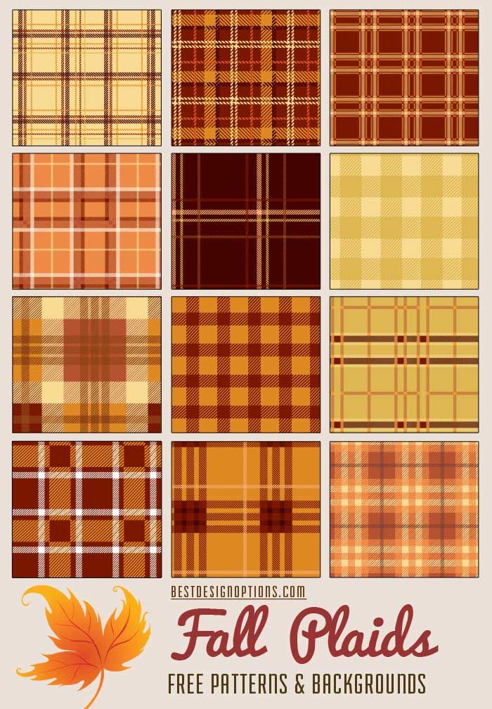 fall plaid patterns and backgrounds for photoshopped in adobe, pst formats