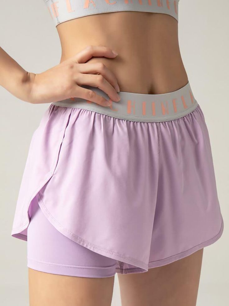 DescriptionMaterial:Skin Friendly. The super-softinner layer helps prevent rubbing and chafing during those long workouts.Features:Elastic Waist Running Jogger Athletic Shorts fits comfortably without falling down. A big pocket at the liner is large enough for most phones which lets you move freely and confidently.Note:Don’t put your mobile phone in your pocket while running. Only for a short time. I don’t want you to leave me a message crying that your mobile phone is lost. Haha.Occ Purple Sportswear Bottoms With Built-in Shorts, Breathable Elastic Yoga Bottoms, Sporty Hip-length Athletic Shorts For Gym, Breathable Elastic Gym Bottoms, Elastic Breathable Gym Bottoms, Short Leg Activewear With Elastic Waistband For Training, Elastic Nylon Activewear For Workout, Hip-length Activewear With Built-in Shorts For Training, Functional Pink Bottoms With Pockets