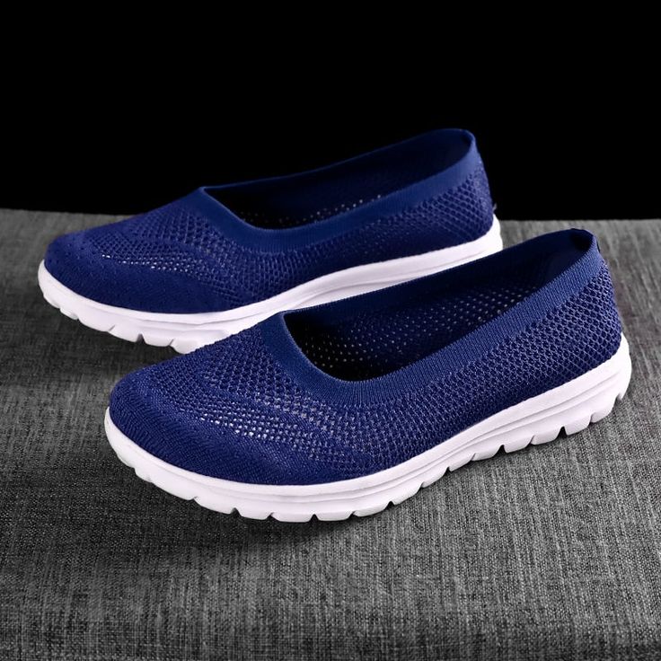 To provide you the ultimate comfort, these Women Mesh Sneakers Slip-On Flat are particularly soft and padded. They give you greater walking comfort and make walking simple and effortless for you. Their designs are contemporary, chic, and attractive. readily available in a wide range of eye-catching colors. Footwear to last you a lifetime: This is a really good quality material shoe. It's made of a solid material that will last an eternity. Perfect for running, walking, and any outdoor activity Comfortable Sneakers With Arch Support And Easy Fit, Casual Comfortable Walking Shoes With Textured Sole, Casual Low-top Walking Shoes With Easy Fit, Comfortable Breathable Flat Slip-on Sneakers, Casual Slip-resistant Walking Shoes For Light Exercise, Comfortable Slip-on Sneakers With Round Toe For Sports, Sporty Breathable Walking Shoes With Flat Heel, Casual Comfortable Slip-on Sneakers For Sports, Lightweight Non-slip Walking Sneakers