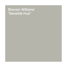 the cover of sherylin williams's senseible hue, which is grey with white