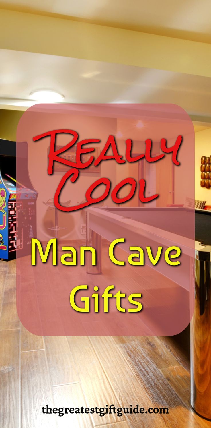 a man cave gift is shown with the words, beauty cool man cave gifts on it