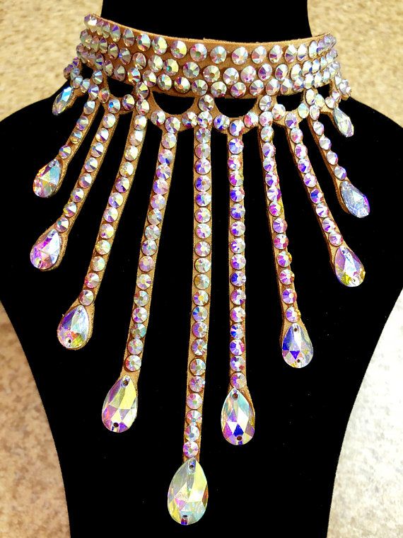 Necklace for ballroom dancers Ballroom Dancer, Fashion Pics, Crystal Necklaces, Dance Competition, Beaded Necklaces, Belly Dance, Fashion Pictures, Ballroom, Stylish Nails