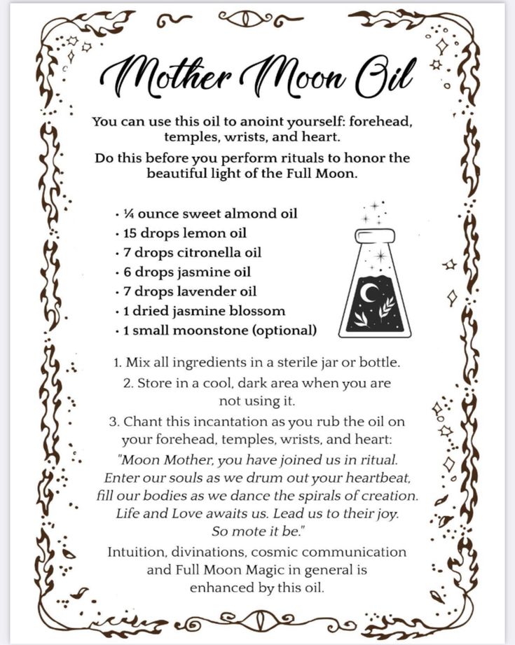 Healing Oil Witchcraft, Witch Perfume Recipes, Hecate Oil Recipe, Pentagram Oil Recipe, Witch Oils How To Make, Self Love Oil Recipe Witchcraft, Ritual Oil Recipes, Witch Oils Recipe, Magic Oil Recipes