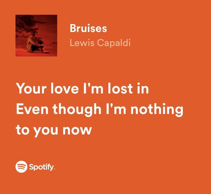 an orange background with the words, your love i'm lost in even though i'm nothing to you now