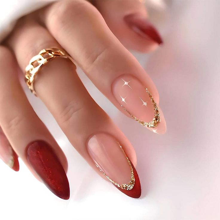 Fall French Nails Prom 2024, Nude Nail Designs, Lines On Nails, Fall Acrylic Nails, Red Nail Designs, Christmas Nail Designs, Cute Nail Designs, Christmas Nail Art, Nails Short