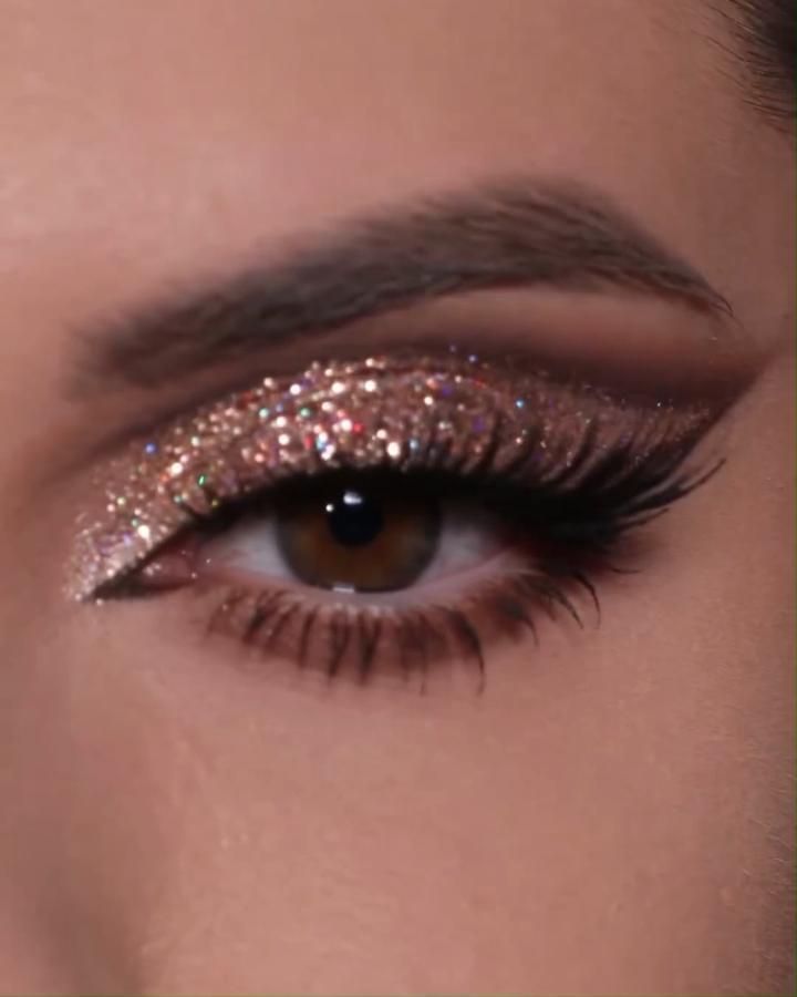 Champagne Glitter Eye MakeupGlittery Eye LookSparkling Eye TutorialChampagne Eyeshadow GlamGlitter Makeup InspirationElegant Eye BeautyChampagne Sparkle TrendsGlitter Eye Shadow PaletteGlamorous Eye MakeupShimmery Champagne EyesChampagne and Glitter ComboFestive Eye BeautyChampagne EleganceSparkle Eye Palette IdeasGlittery Eye Glam Trends Loose Glitter Makeup, Brown Eyes Glitter Makeup, Champagne Glam Makeup, How To Apply Glitter Eyeshadow, Glittery Makeup Ideas, Glittery Eyeshadow Looks, Champagne Eye Makeup, Glittery Eye Makeup Tutorial, Shimmery Eye Makeup