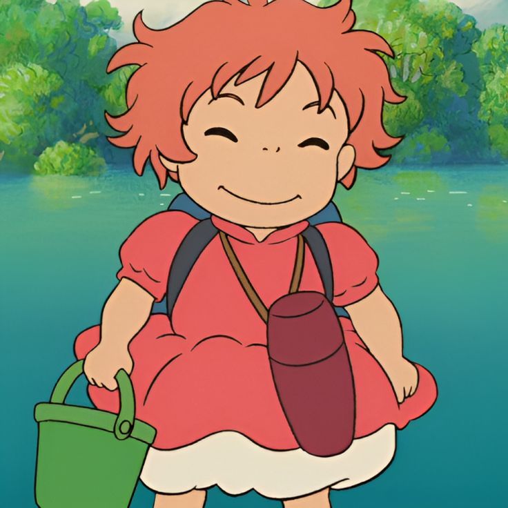 Ponyo Anime, Suki Avatar, Studio Ghibli Poster, Personajes Studio Ghibli, Studio Ghibli Characters, Ghibli Artwork, Animation Art Sketches, Studio Ghibli Movies, Studio Ghibli Art