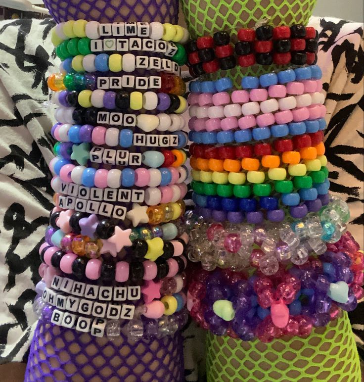 Kandi Bracelets Rave, Scene Bracelets, Kandi Rave, Bracelets Kandi, Scene Kandi, Rave Bracelets, Pulseras Kandi, Rave Jewelry, Kandi Necklace