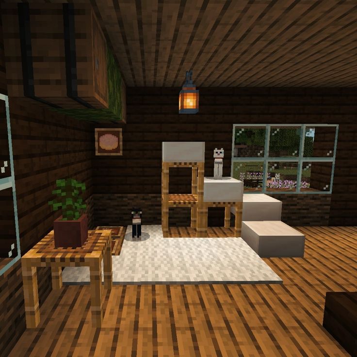 minecraft build idea, cat house, cat corner interior design Cat Room Ideas Minecraft, Cat Cage Minecraft, Pet Beds Minecraft, Cat Room Minecraft Ideas, Cat Minecraft Ideas, Cat Ideas Minecraft, What Do Cats Eat In Minecraft, Minecraft Building Ideas Cat House, Minecraft Cat Furniture